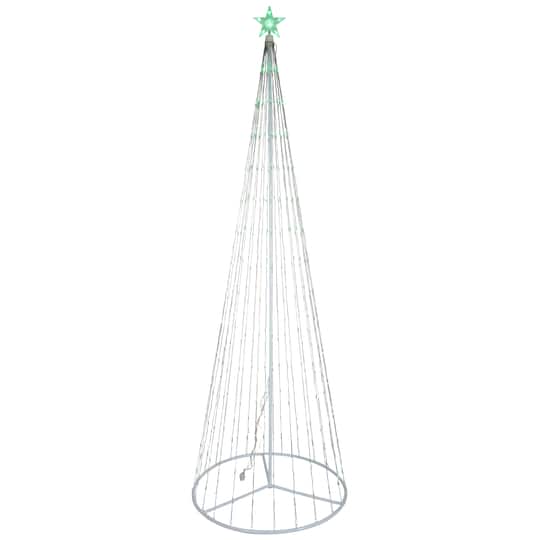 Northlight 12Ft LED Lighted Show Cone Christmas Tree with Star Decoration | 12 ft | Michaels®